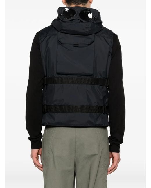 Junya Watanabe Black Zip-Fastening Gilet for men