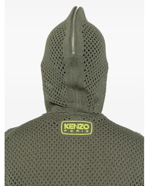 Giacca Con Cappuccio di KENZO in Green da Uomo