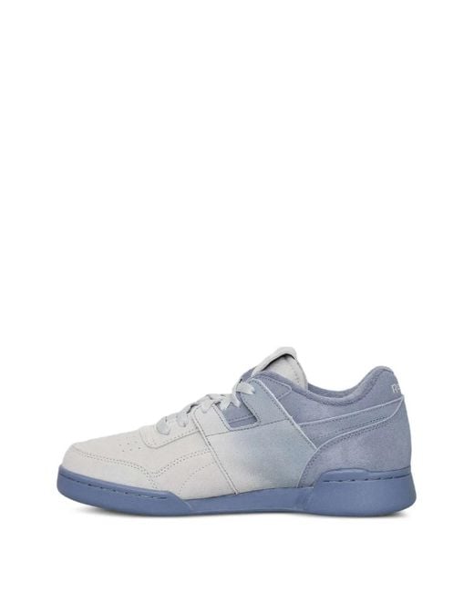 Reebok Blue Workout Plus Og Suede Sneakers