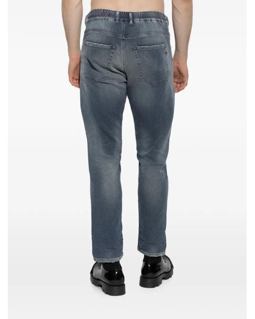 DIESEL Blue D-Krooley Drawstring Jeans for men