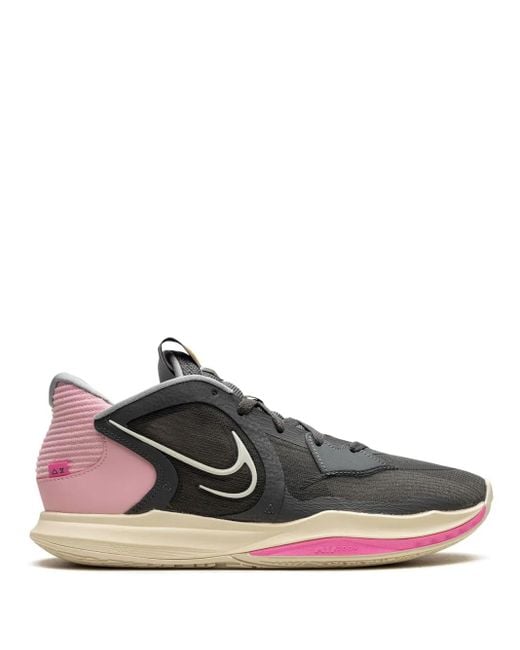 Nike Pink Kyrie 5 Low "Iron Coconut Milk" Sneakers