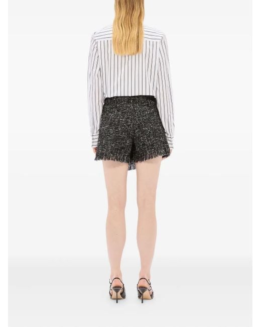 Short En Tweed MSGM en coloris Black