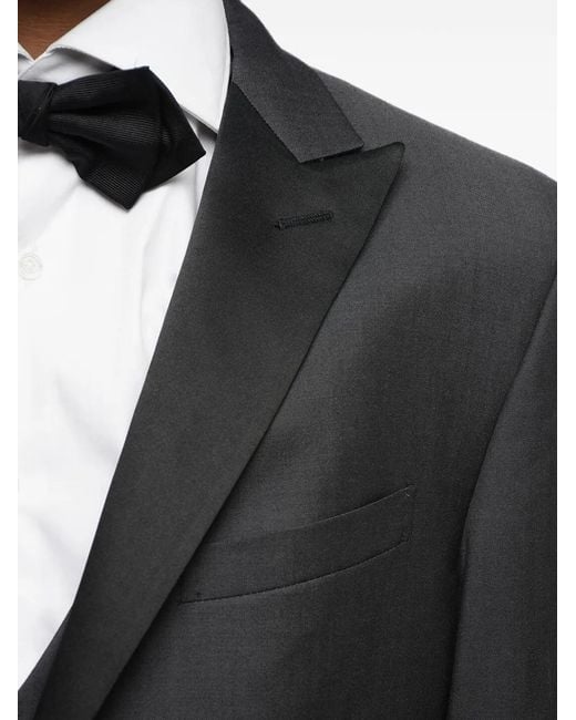 Corneliani Gray Single-Breasted Suit for men