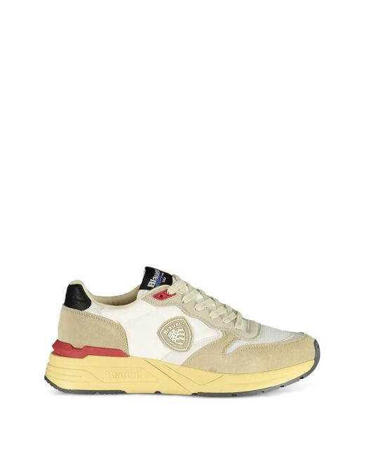 Blauer Natural Panelled Sneakers for men