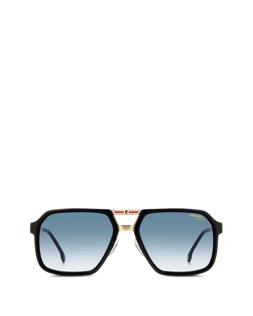 Occhiali Da Sole Geometrici di Carrera in Blue da Uomo