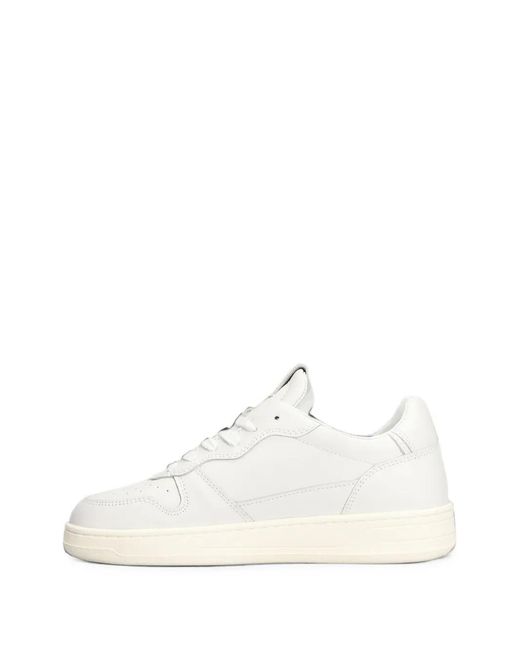 Date White Court 2.0 Basic Perforated Panelled Low-Top Sneakers for men