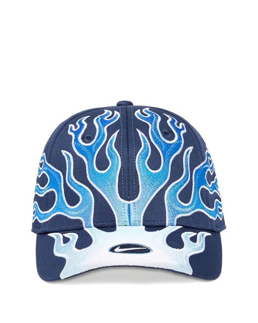 Nike Club Structured Og Flame Cap in Blue | Lyst