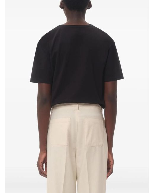 Valentino Garavani Black Pavillon Des Folies T-Shirt for men