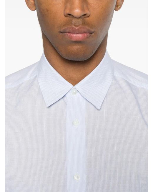 メンズ Paul Smith ストライプ シャツ White