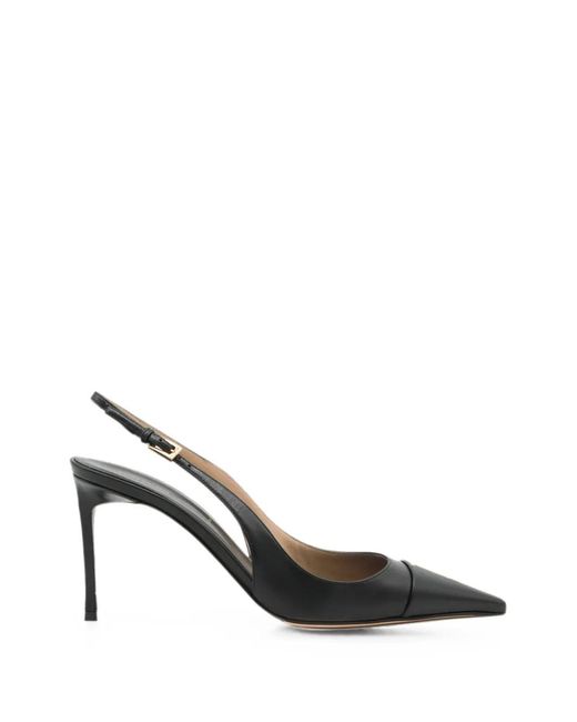 Tom Ford Black T-Line Slingback Pumps
