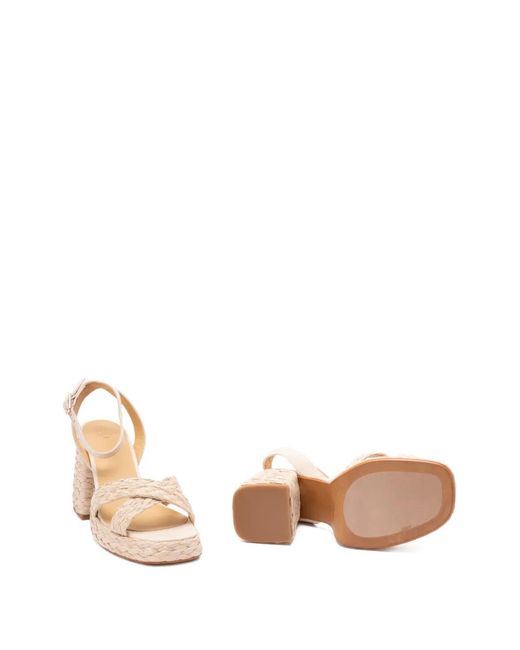 Castaner Natural Raffia Woven Espadrilles
