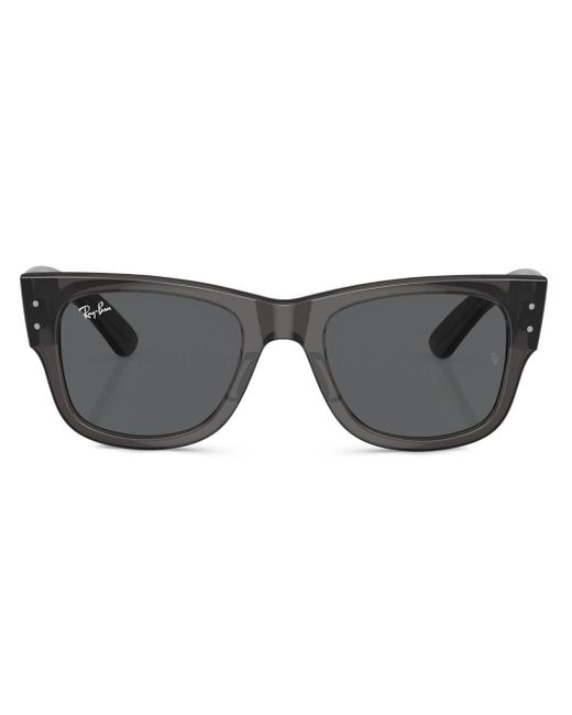 Ray-Ban Gray Mega Wayfarer Square-frame Sunglasses