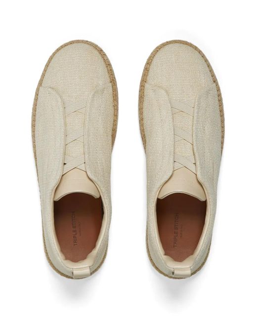 Zegna Multicolor Triple Stitch Espadrilles for men