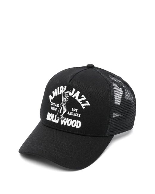 Amiri Black Jazz Wolf Cap for men