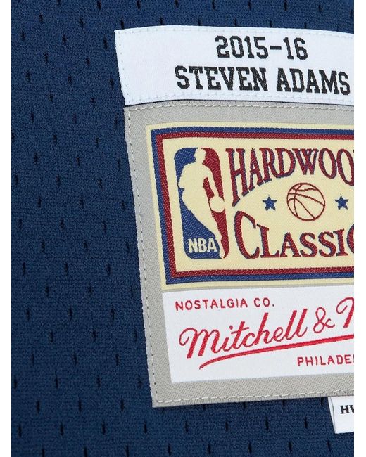Mitchell & Ness Blue X Nba Oklahoma City Thunder Steven Adams Jersey for men