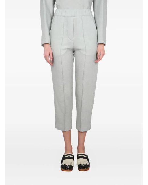 Pantalones estilo capri Alysi de color Gray