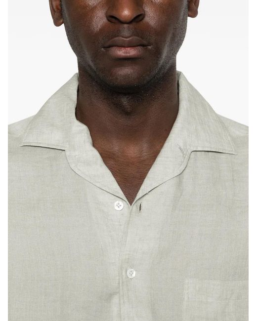 Lardini White Chest-Pocket Polo Shirt for men