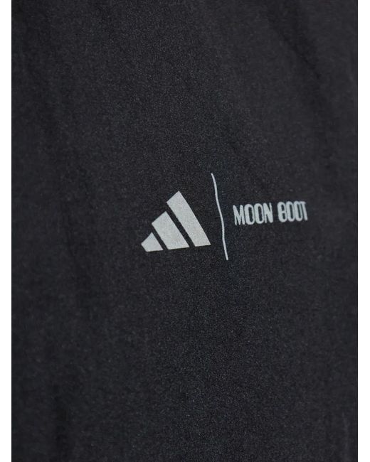 Adidas Blue X Moon Boot 3-Stripes Full-Zip Sweater for men