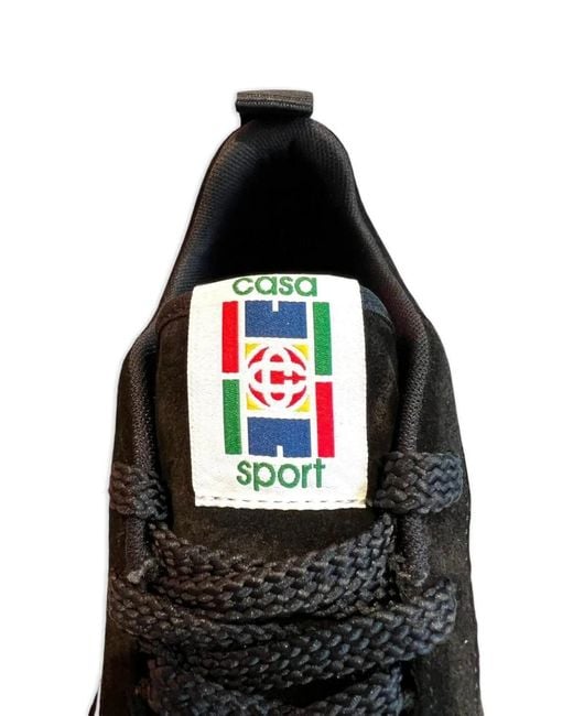 Casablanca Black Court Sneaker for men
