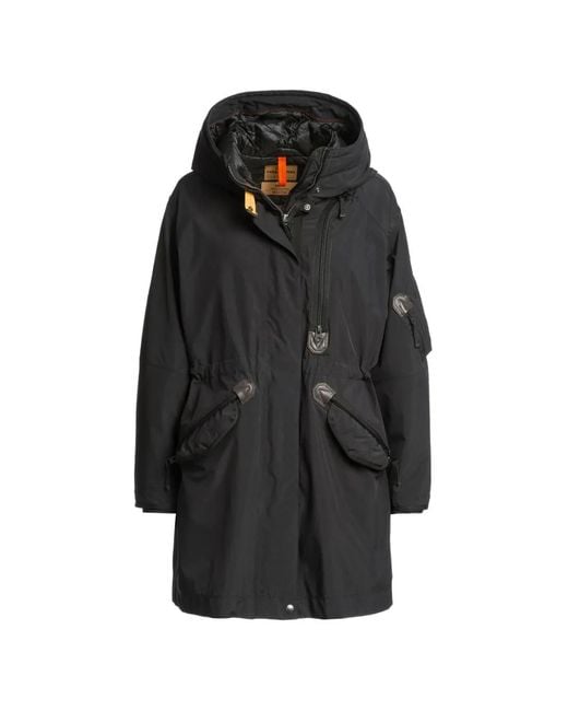 Parajumpers Black Tank Light Hooded Parka