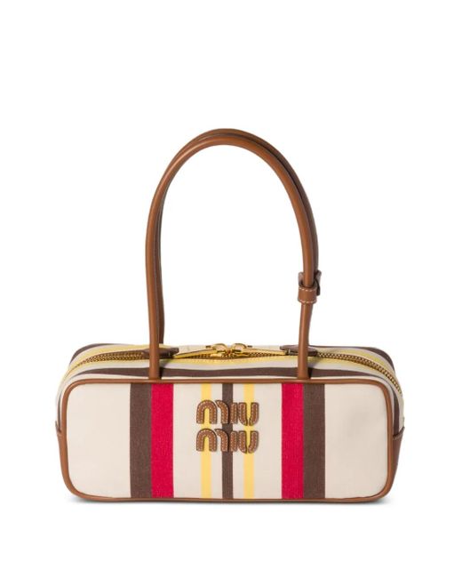 Miu Miu Pink Beau Tote Bag