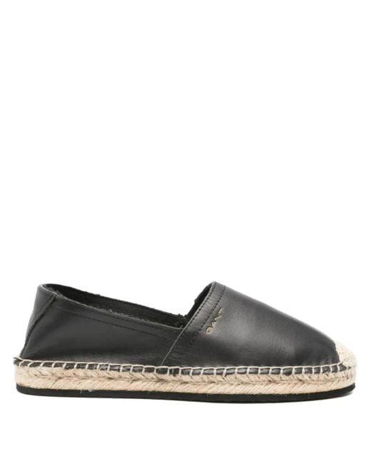 Gant Natural Contrast-Heel Espadrilles