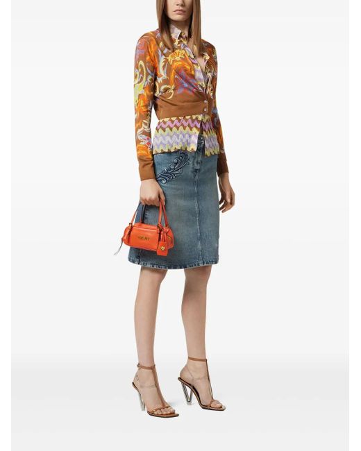 Versace Red Mini Sac À Main Tag