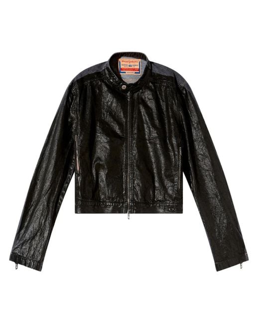 DIESEL X Damiano David D-glory-dd ジャケット Black