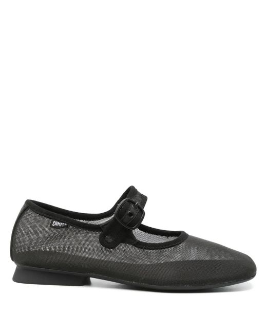 Ballerine Con Inserti di Camper in Black
