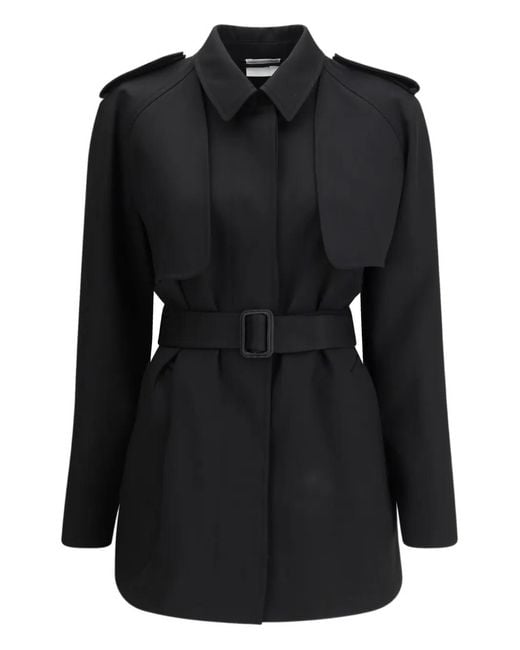 The Row Black Usuaia Jacke mit abnehmbaren Ärmeln