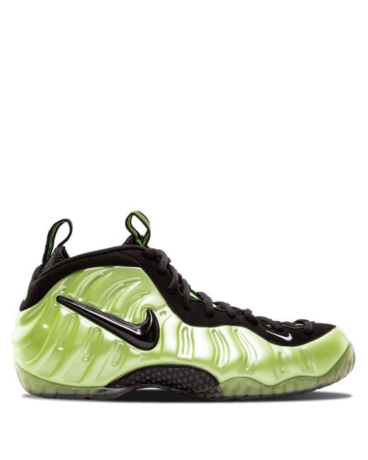 Nike Green Air Foamposite Pro 2010 Sneakers