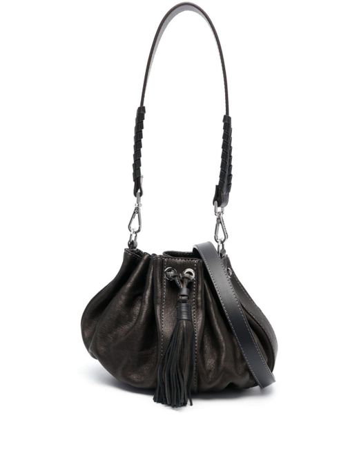 Ba&sh Black Dahlia Shoulder Bag