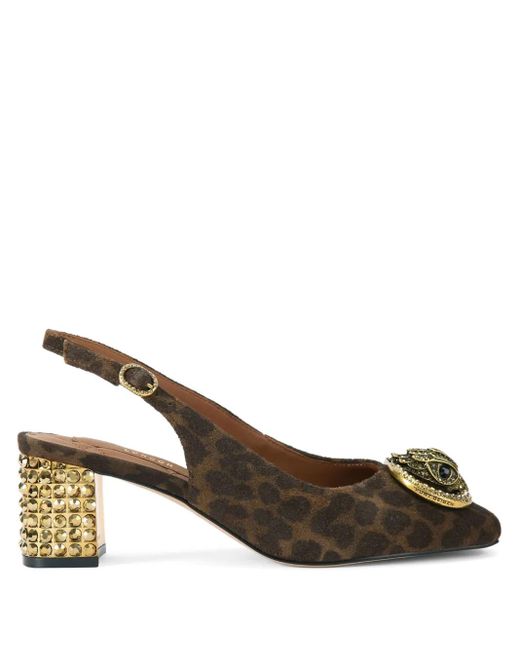 Pumps Chelsea Con Cinturino Posteriore 60Mm di Kurt Geiger in Brown