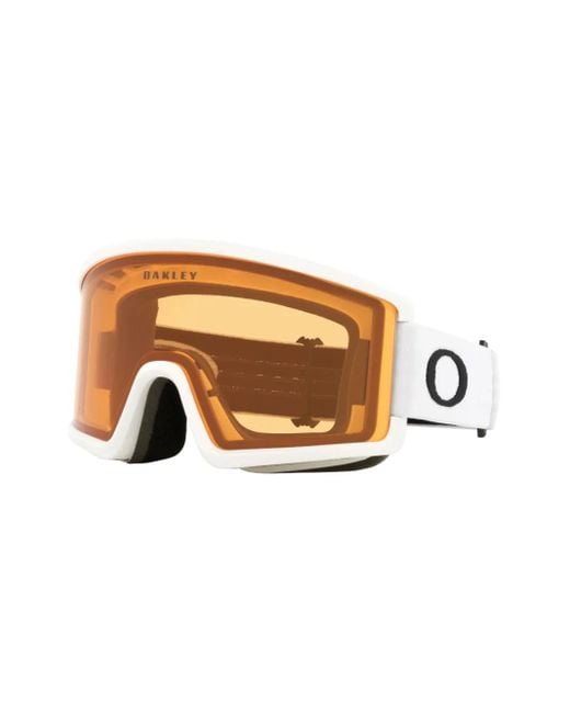 Oakley White Target Line M Snow Goggles for men