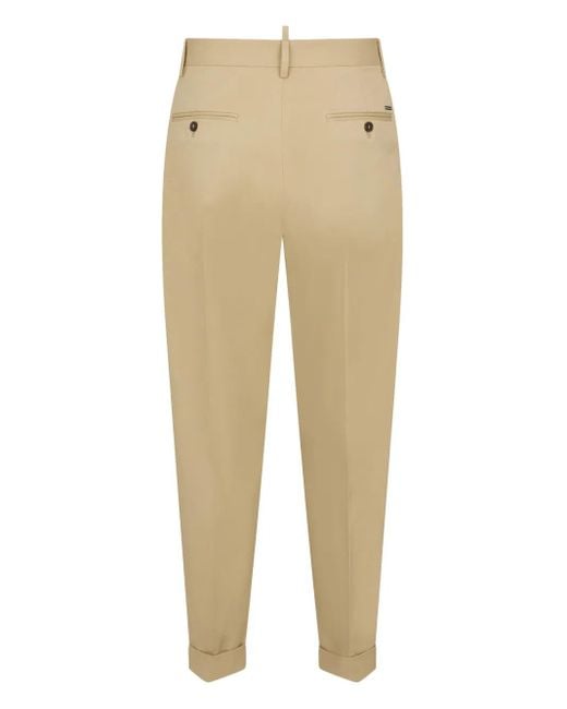 DSquared² Natural One Pleat Pant for men