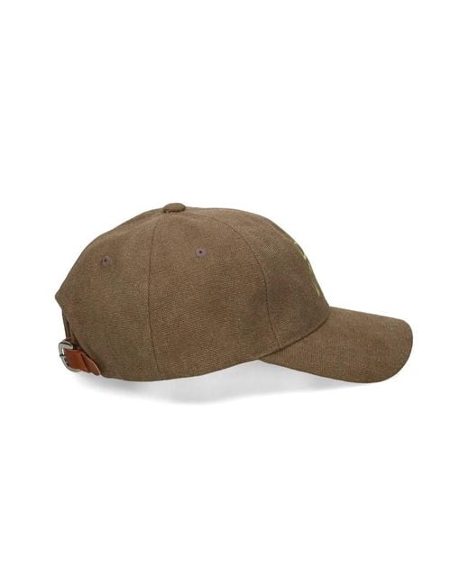 Premiata Brown Ball 8 Baseball Cap