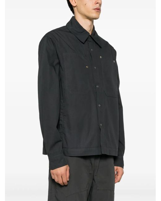 Giacca-Camicia Shell di Objects IV Life in Black