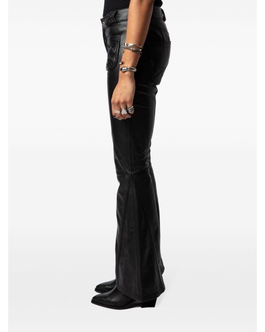 Zadig & Voltaire Black Ecume Trousers