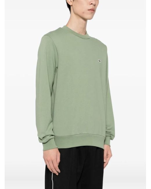 Lacoste Green Fleece Sweatshirt for men