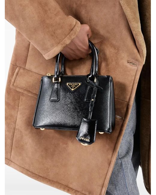 Prada Black Galleria Mini Bag