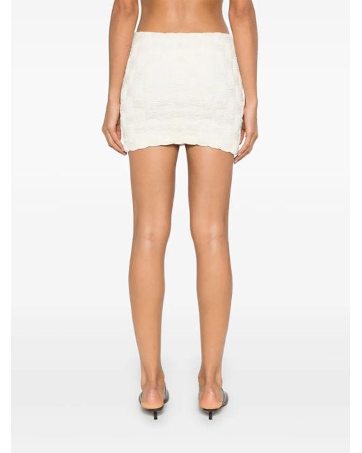 Nanushka Lyle Mini-Rok in het White