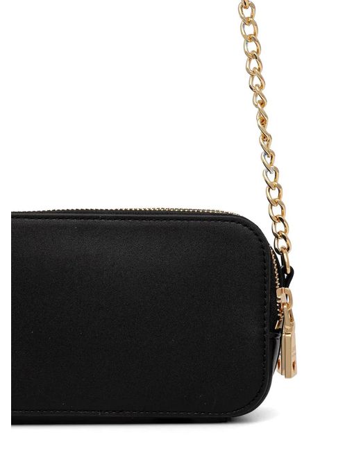 Love Moschino Black Logo-Lettering Cross Body Bag