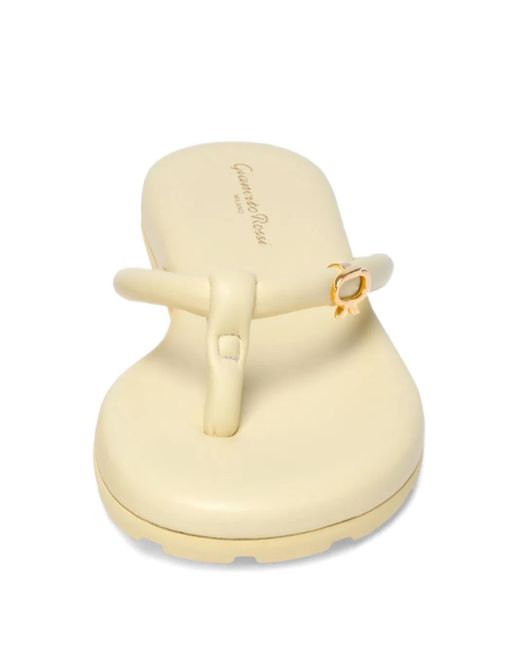 Gianvito Rossi Metallic Fiji Sandals