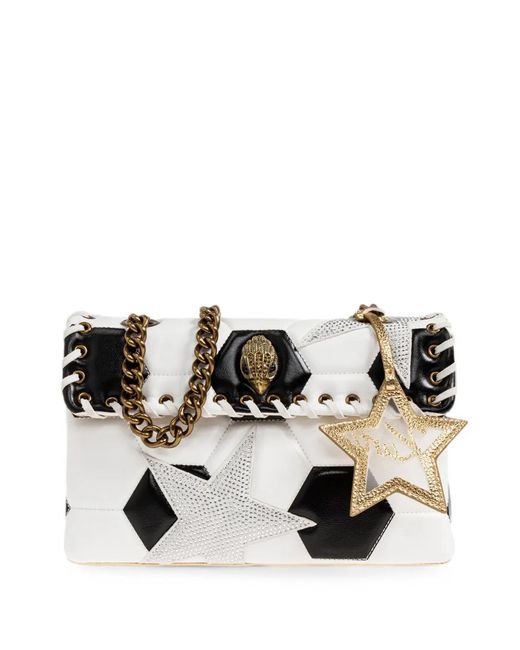 Kurt Geiger White Kensington Soccer Bag