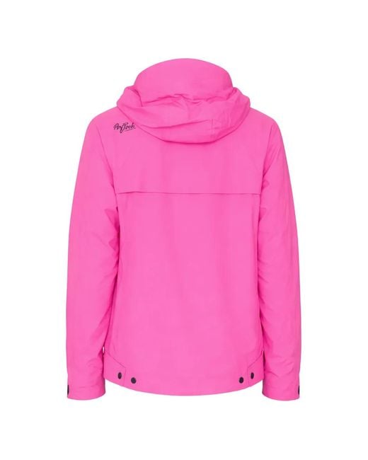 Aztech Mountain Pink Hooded Pullover