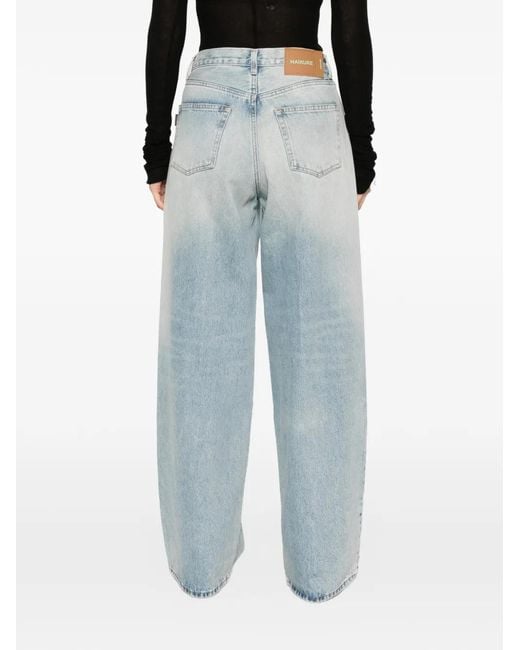 Haikure Blue Bethany Pollock Wide-Leg Jeans