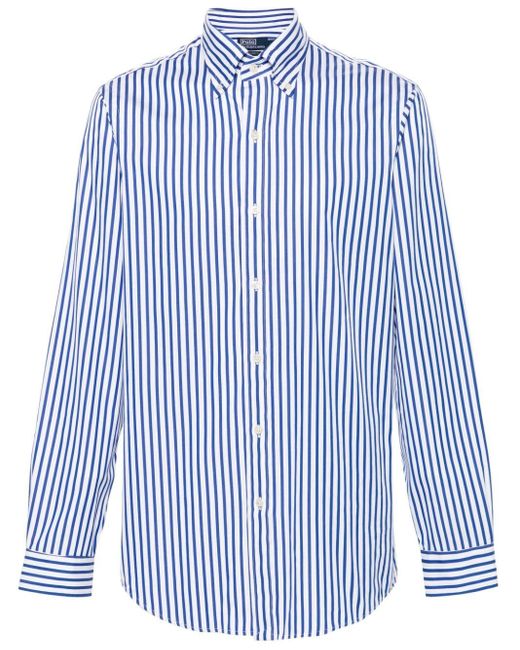 Polo Ralph Lauren Gestreiftes Hemd in Blue für Herren