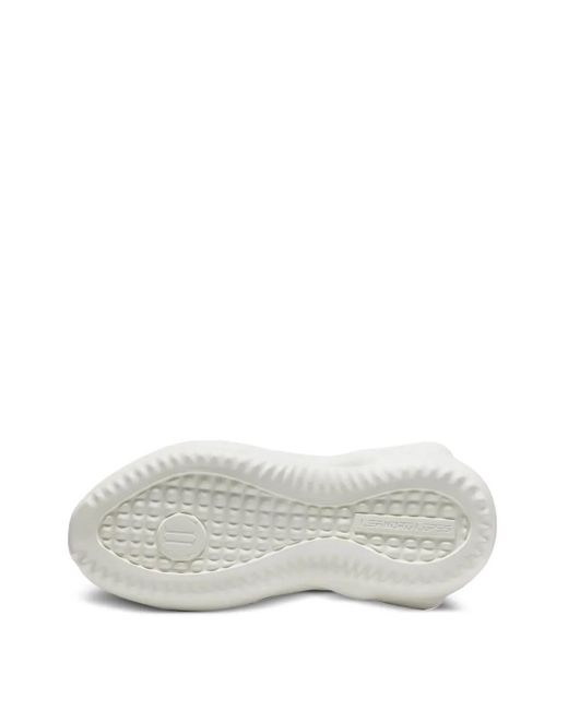 Leandro Lopes Gray Mining Logo-Detail Sneakers