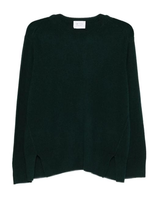 Jersey con cuello redondo Be You de color Green