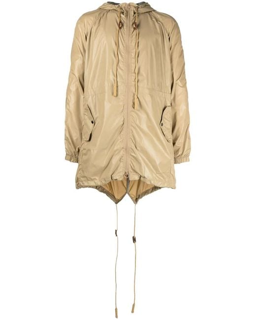 Private Stock Natural The Demarchelier Drawstring-Hood Jacket for men